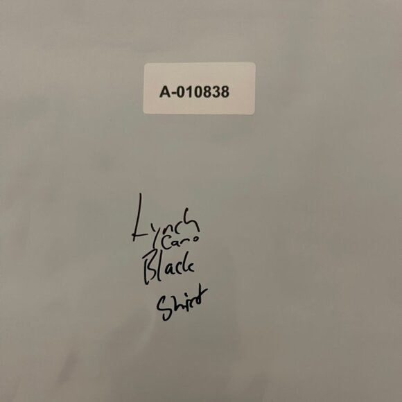 Lynch Men’s Shirt Black Camo Long Sleeve Button Down Size Large Hunting Outdoor - Picture 7 of 7